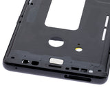 Replacement Mid-Frame Housing Compatible with Samsung Galaxy Note 8 (With Small Parts) (Midnight Black)