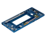Replacement Mid-Frame Housing Compatible with Samsung Galaxy Note 8 (With Small Parts) (Deep Sea Blue)