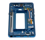 Replacement Mid-Frame Housing Compatible with Samsung Galaxy Note 8 (With Small Parts) (Deep Sea Blue)