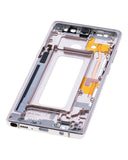 Replacement Mid-Frame Housing Compatible with Samsung Galaxy Note 8 (With Small Parts) (Maple Gold)