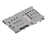 Replacement Sim Card Reader Compatible with Samsung Galaxy S7 To S20 Ultra / Note 8 to Note 20 Ultra / A60 (A606 / 2019) / A8 (A530 / 2018) / A5 (A520 / 2017) (Soldering Required)