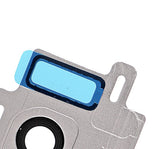 Replacement Back Camera Lens With Bezel Ring Compatible with Samsung Galaxy S8 (Arctic Silver)