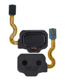 Replacement Fingerprint Reader With Flex Cable Compatible with Samsung Galaxy S8 / S8 Plus (Midnight Black)
