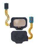 Replacement Fingerprint Reader With Flex Cable Compatible with Samsung Galaxy S8 / S8 Plus (Maple Gold)