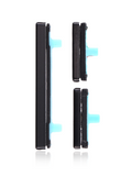 Replacement Hard Buttons (Power / Volume / Switch) Compatible with Samsung Galaxy S8 / S8 Plus (Midnight Black)