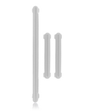 Replacement Hard Buttons (Power / Volume / Switch) Compatible with Samsung Galaxy S8 / S8 Plus (Arctic Silver)