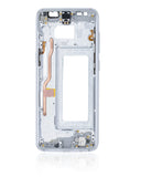 Replacement Mid-Frame Housing Compatible with Samsung Galaxy S8 (With Small Parts) (Arctic Silver)