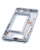 Replacement Mid-Frame Housing Compatible with Samsung Galaxy S8 (With Small Parts) (Arctic Silver)