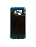 Replacement Back Cover Glass With Camera Lens Compatible with Samsung Galaxy S8 Plus (No Logo) (Aftermarket Plus) (Coral Blue)