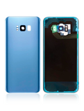Replacement Back Cover Glass With Camera Lens Compatible with Samsung Galaxy S8 Plus (No Logo) (Aftermarket Plus) (Coral Blue)