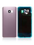 Replacement Back Cover Glass With Camera Lens Compatible with Samsung Galaxy S8 Plus (No Logo) (Aftermarket Plus) (Rose Pink)