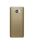 Replacement Back Cover Glass With Camera Lens Compatible with Samsung Galaxy S8 Plus (No Logo) (Aftermarket Plus) (Maple Gold)