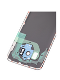 Replacement Back Cover Glass With Camera Lens Compatible with Samsung Galaxy S8 (No Logo) (Aftermarket Plus) (Coral Blue)