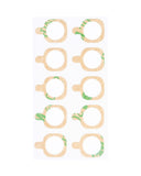Replacement Back Camera Lens (Glass Only) With Adhesive Compatible with Samsung Galaxy S8 / S8 Plus (10 Pack)