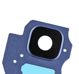 Replacement Back Camera Lens With Bezel Ring Compatible with Samsung Galaxy S8 Plus (Blue)