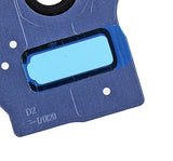 Replacement Back Camera Lens With Bezel Ring Compatible with Samsung Galaxy S8 Plus (Blue)