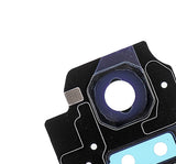 Replacement Back Camera Lens With Bezel Ring Compatible with Samsung Galaxy S8 Plus (Midnight Black)