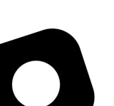 Replacement Back Camera Lens With Bezel Ring Compatible with Samsung Galaxy S8 Plus (Midnight Black)