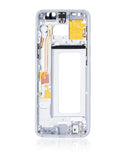 Replacement Mid-Frame Housing Compatible with Samsung Galaxy S8 Plus (With Small Parts) (Artic Silver)