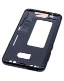 Replacement Mid-Frame Housing Compatible with Samsung Galaxy S8 Plus (With Small Parts) (Midnight Black)