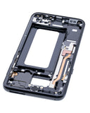 Replacement Mid-Frame Housing Compatible with Samsung Galaxy S8 Plus (With Small Parts) (Midnight Black)