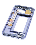 Replacement Mid-Frame Housing Compatible with Samsung Galaxy S8 Plus (With Small Parts) (Orchid Gray)