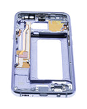 Replacement Mid-Frame Housing Compatible with Samsung Galaxy S8 Plus (With Small Parts) (Orchid Gray)