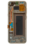 Replacement OLED Assembly With Frame Compatible with Samsung Galaxy S8 Plus (Service Pack) (Maple Gold)