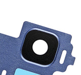 Replacement Back Camera Lens With Bezel Ring Compatible with Samsung Galaxy S8 (Blue)