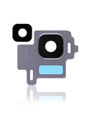 Replacement Back Camera Lens With Bezel Ring Compatible with Samsung Galaxy S8 (Orchid Gray)
