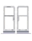Replacement Dual Sim Card Tray Compatible with Samsung Galaxy S8 / S8 Plus (Orchid Gray)