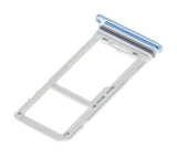 Replacement Dual Sim Card Tray Compatible with Samsung Galaxy S8 / S8 Plus (Coral Blue)