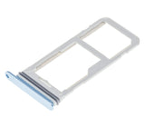Replacement Dual Sim Card Tray Compatible with Samsung Galaxy S8 / S8 Plus (Coral Blue)