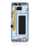Replacement OLED Assembly With Frame Compatible with Samsung Galaxy S8 Plus (Aftermarket Plus) (Coral Blue)