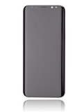 Replacement OLED Assembly With Frame Compatible with Samsung Galaxy S8 Plus (Aftermarket Plus) (Arctic Silver)
