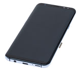 Replacement OLED Assembly With Frame Compatible with Samsung Galaxy S8 Plus (Refurbished) (Coral Blue)