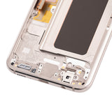 Replacement OLED Assembly With Frame Compatible with Samsung Galaxy S8 Plus (Refurbished) (Maple Gold)