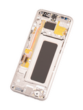 Replacement OLED Assembly With Frame Compatible with Samsung Galaxy S8 Plus (Refurbished) (Maple Gold)