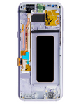 Replacement OLED Assembly With Frame Compatible with Samsung Galaxy S8 Plus (Refurbished) (Orchid Gray)
