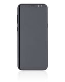 Replacement OLED Assembly With Frame Compatible with Samsung Galaxy S8 Plus (Refurbished) (Midnight Black)