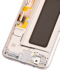 Replacement OLED Assembly With Frame Compatible with Samsung Galaxy S8 Plus (Aftermarket Plus) (Maple Gold)
