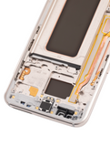 Replacement OLED Assembly With Frame Compatible with Samsung Galaxy S8 Plus (Aftermarket Plus) (Maple Gold)