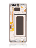Replacement OLED Assembly With Frame Compatible with Samsung Galaxy S8 Plus (Aftermarket Plus) (Maple Gold)
