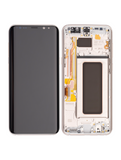Replacement OLED Assembly With Frame Compatible with Samsung Galaxy S8 Plus (Aftermarket Plus) (Maple Gold)