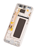 Replacement OLED Assembly With Frame Compatible with Samsung Galaxy S8 Plus (Aftermarket Plus) (Maple Gold)