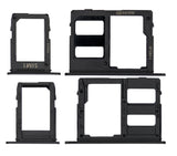 Replacement Sim Card Tray Compatible with Samsung Galaxy A6 (A600 / 2018) / A6 Plus (A605 / 2018) (Black)