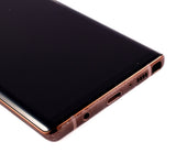 Replacement OLED Assembly With Frame Compatible with Samsung Galaxy Note 9 (Service Pack) (Metallic Copper)