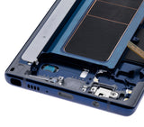 Replacement OLED Assembly With Frame Compatible with Samsung Galaxy Note 9 (Refurbished) (Ocean Blue)