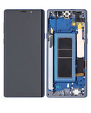 Replacement OLED Assembly With Frame Compatible with Samsung Galaxy Note 9 (Refurbished) (Ocean Blue)