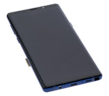 Replacement OLED Assembly With Frame Compatible with Samsung Galaxy Note 9 (Refurbished) (Ocean Blue)